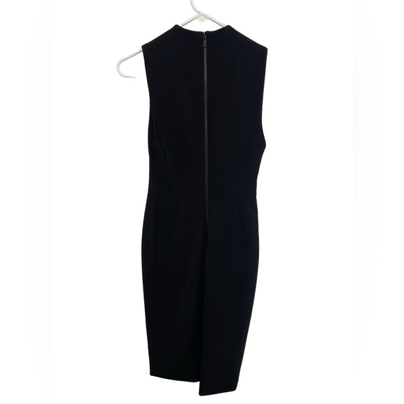 Alice + Olivia Black Wrap Dress - Picture 3 of 7